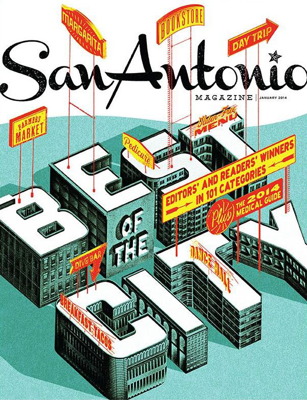San Antonio Magazine cover