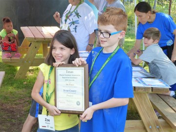 Children's Vegetable Garden Wins Statewide Award